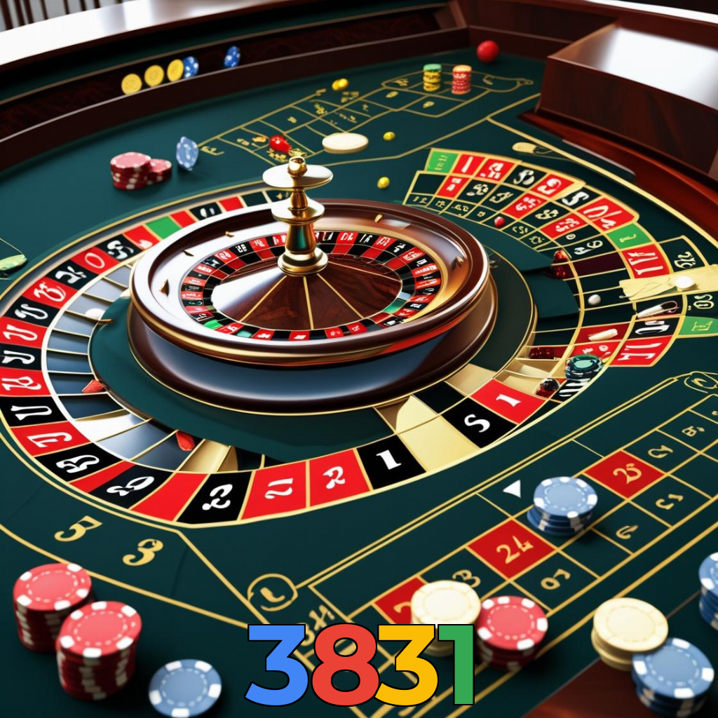 3831：Jogue roleta, poker e aposte no futebol com grandes prêmios em jogo!